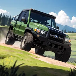 Rough Country Leveling Kit AI Character