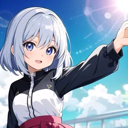 Anime Little Girl AI Character