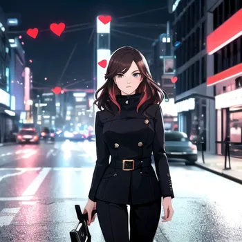 AI Character Rebecca Cyberpunk Edgerunners