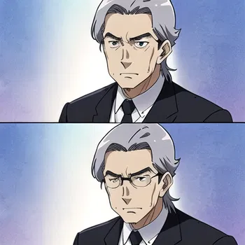 AI Character Old Anime Man