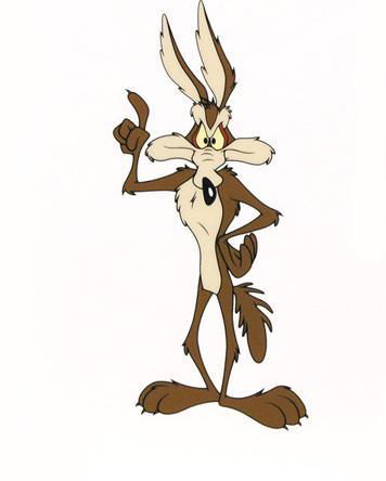 Profile of Wile E. Coyote 