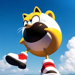 Sonic the Hedgie Shoes AI Character