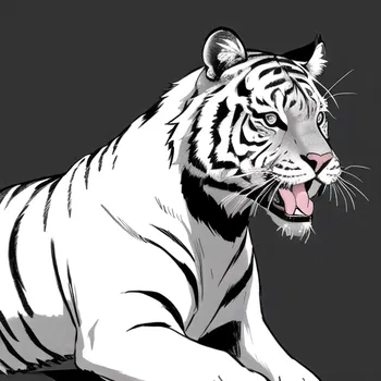 AI Character Tank Top Tiger
