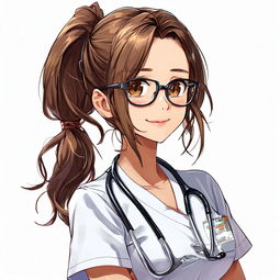 Muja nurse mom AI Character