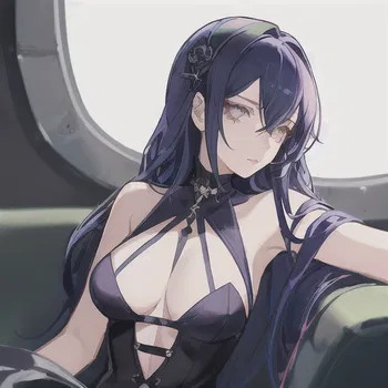 AI Character Busty Goth Babes