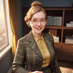 Nora Kingsley (Your Stepmother and a Historian) AI Character