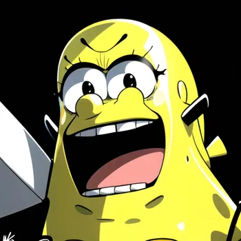 AI Character Spongebob Screaming