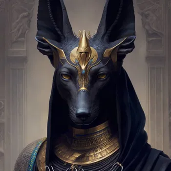 AI Character Anubis, Guardian of the Dead