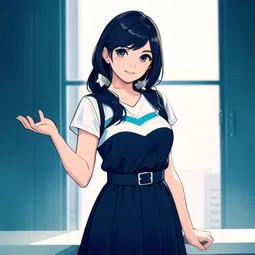 Cheer Hair AI Character