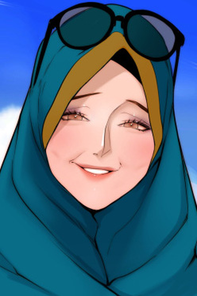 Profile of Inaya Arabic woman 