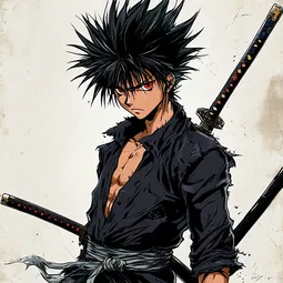 Hiei AI Character