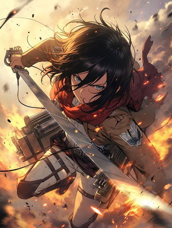 AI Character Mikasa Ackerman