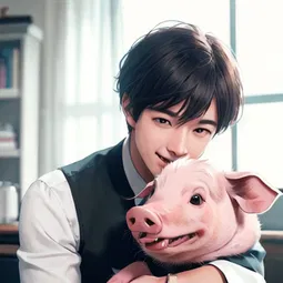 Archie Piggy AI Character