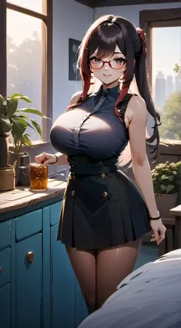 Busty Stepdaughter AI Character