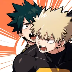 Bakugo x Kirishima AI Character