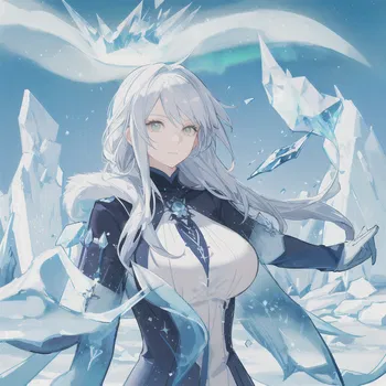 AI Character Elara, the Frost Enchantress