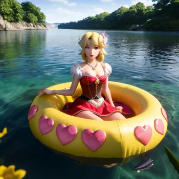 AI Character Princess Peach NTR