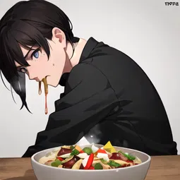 Fighting Foodons AI Character