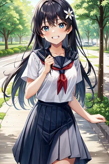 AI Character Saten Ruiko  (A Certain Scientific Railgun)