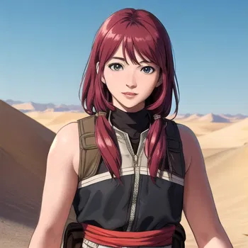 AI Character 珊瑚沙滩