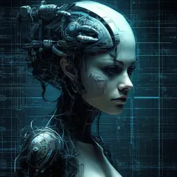 Cybernetics & Human-Machine Integration AI Character