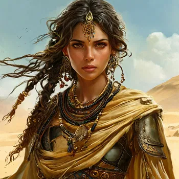 AI Character Zahra Khan (Blades of the Sandsea)