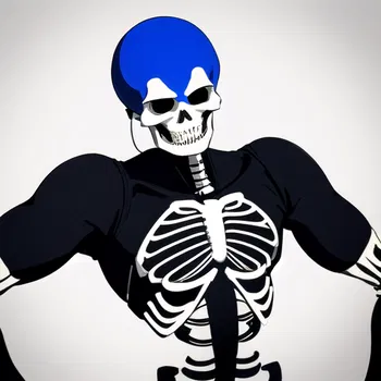 AI Character Costume Skeleton