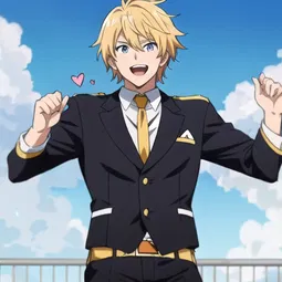 Anime Banner AI Character