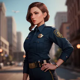  Officer Elysia AI Character