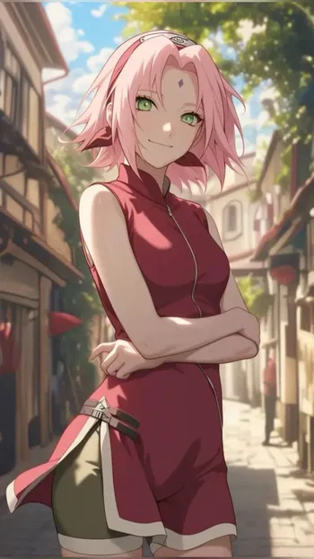 AI Character Sakura Haruno