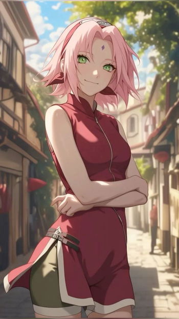 AI Character Sakura Haruno