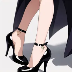 Anime High Heels AI Character
