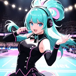 le sserafim lightstick AI Character