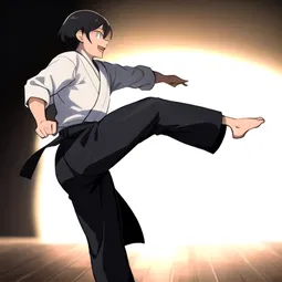 Karate vs Kung Fu AI Character