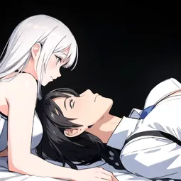 Couple in White AI Character