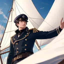 Captain 100 Sails AI Character