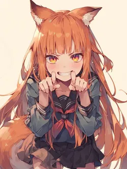 AI Character Holo, The Wise Wolf of Yoritsu