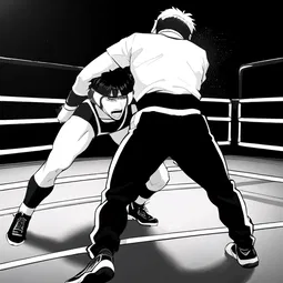 123 Wrestling AI Character