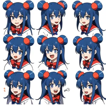 AI Character Anime Clown