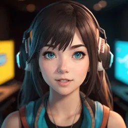Quinn Benet Vtuber AI Character