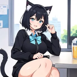 Telegram Cat Girl AI Character