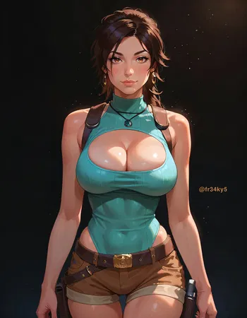 AI Character Lara Croft: The Fearless Adventurer