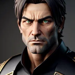 Bald Alastor AI Character