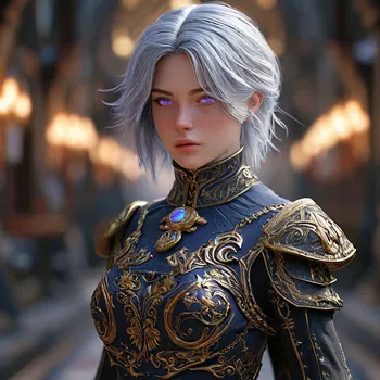 AI Character Vayra Solwyn (The Eternal Skyforge)