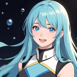 Bubble Christmas Lights AI Character