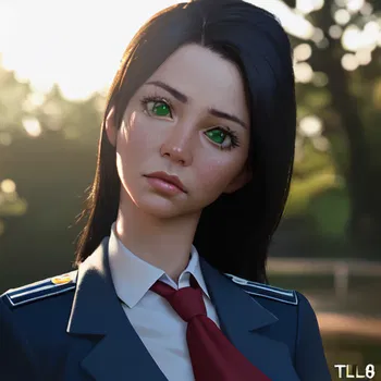 AI Character Seductive  Stewardess