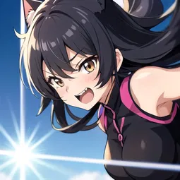 Sasa from Omamori Himari AI Character