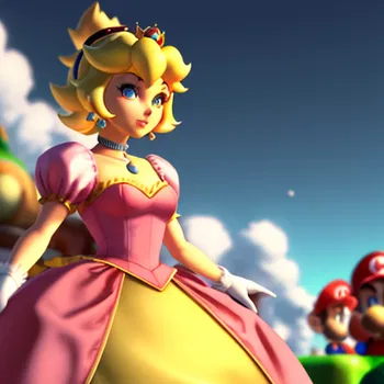 AI Character Super Mario Princess