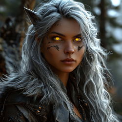 AI Character Luna the Werewolf