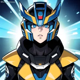 Alpha Q Transformers AI Character